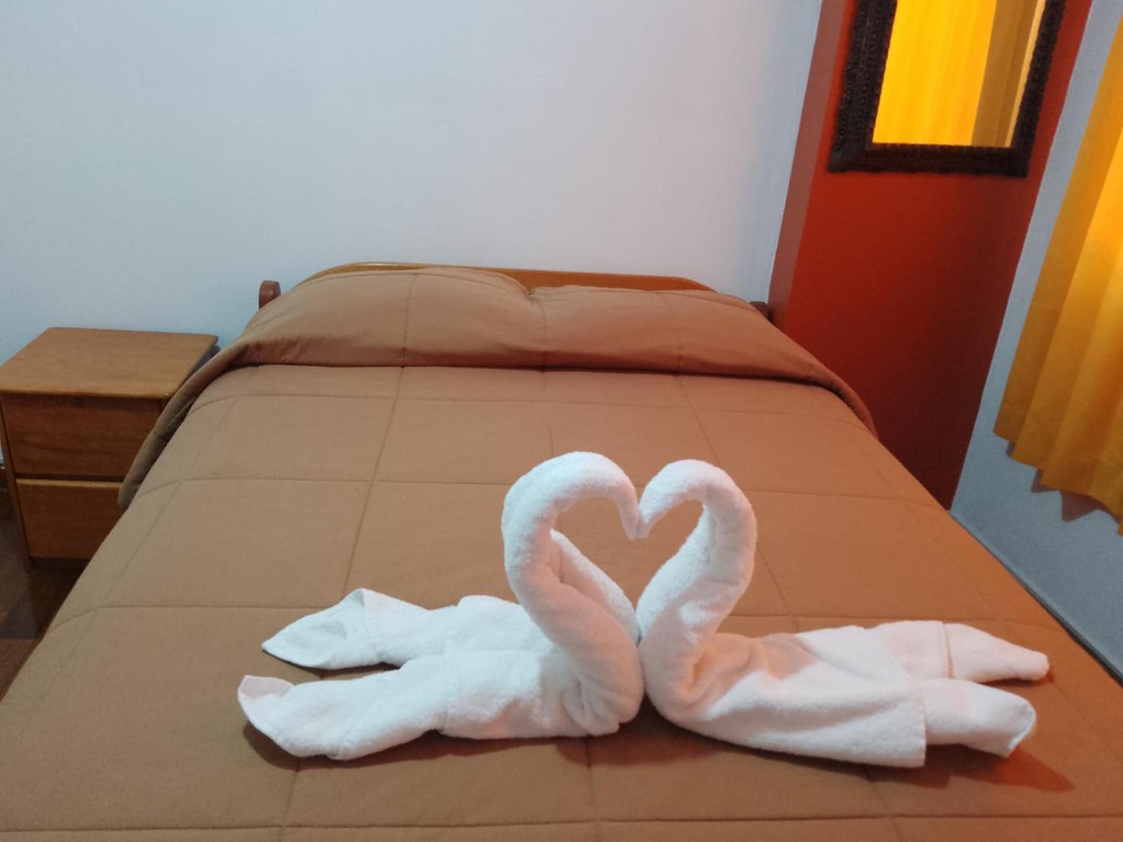 Hostal Con Vista A La Ciudad Santa Ana Cusco Exteriör bild