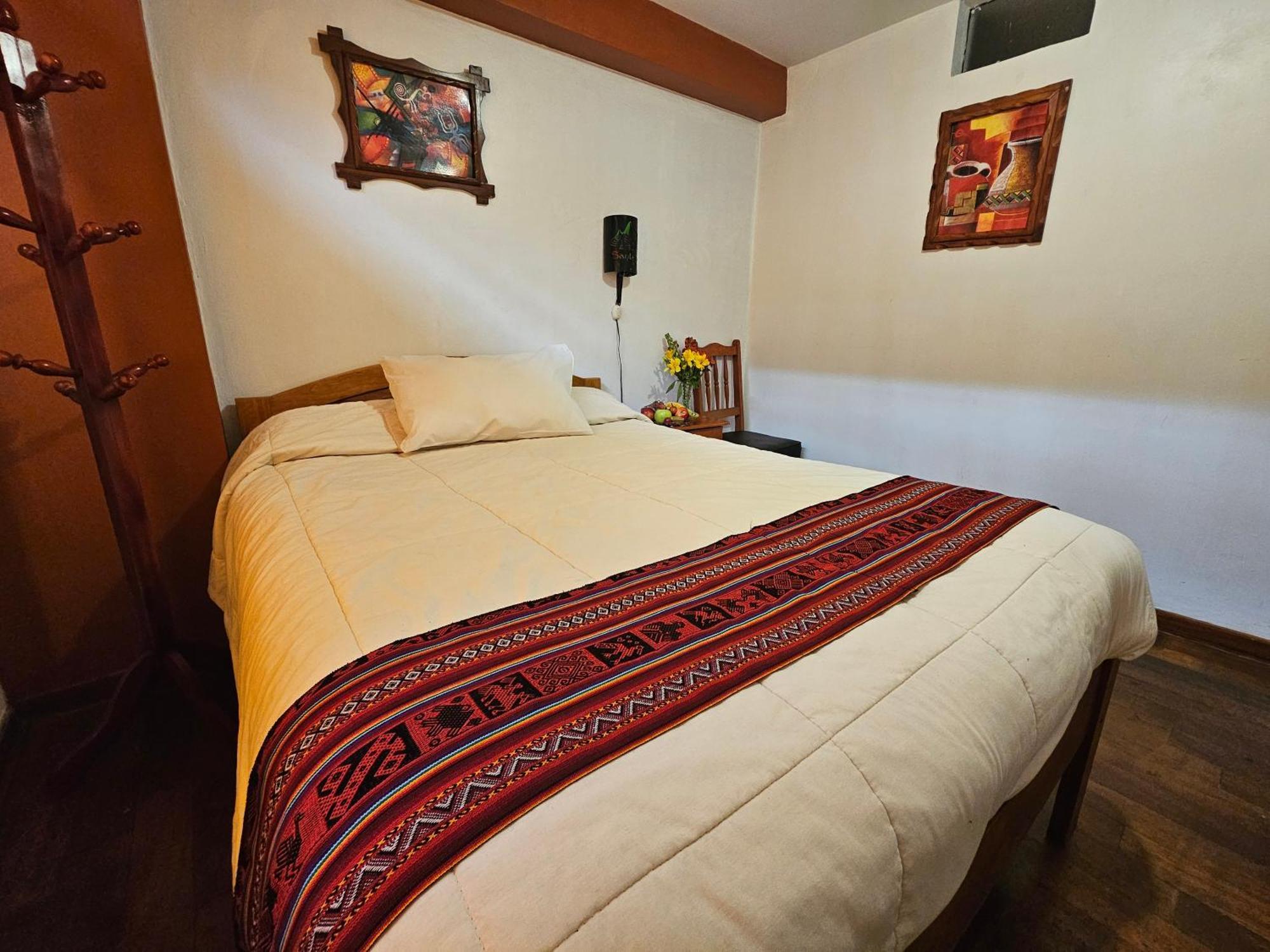 Hostal Con Vista A La Ciudad Santa Ana Cusco Exteriör bild