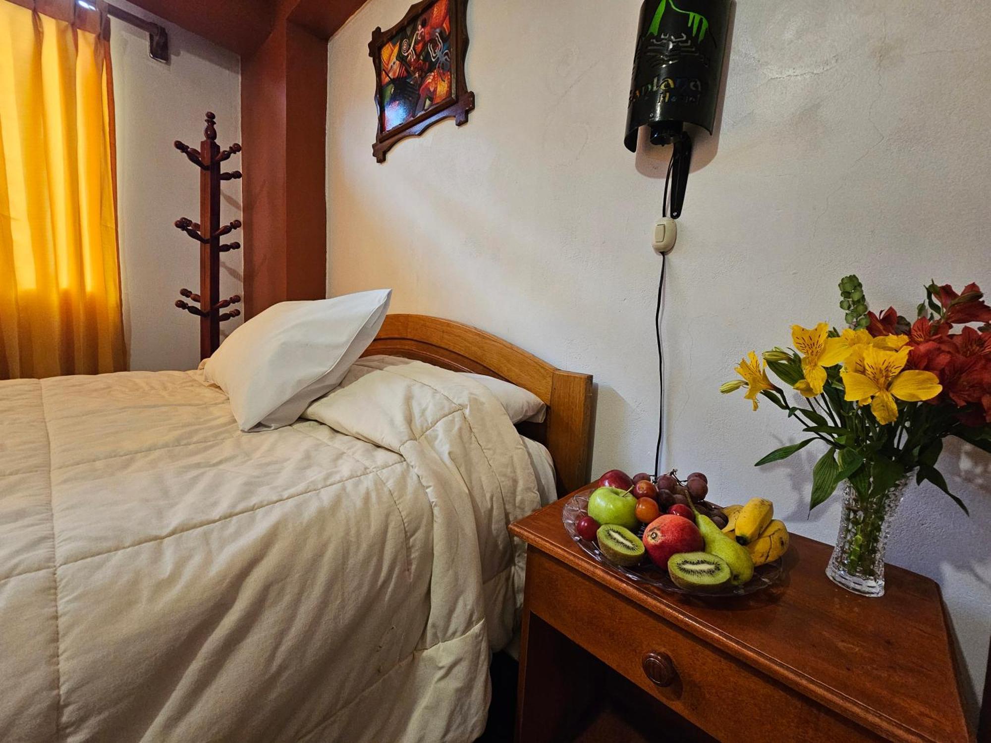 Hostal Con Vista A La Ciudad Santa Ana Cusco Exteriör bild