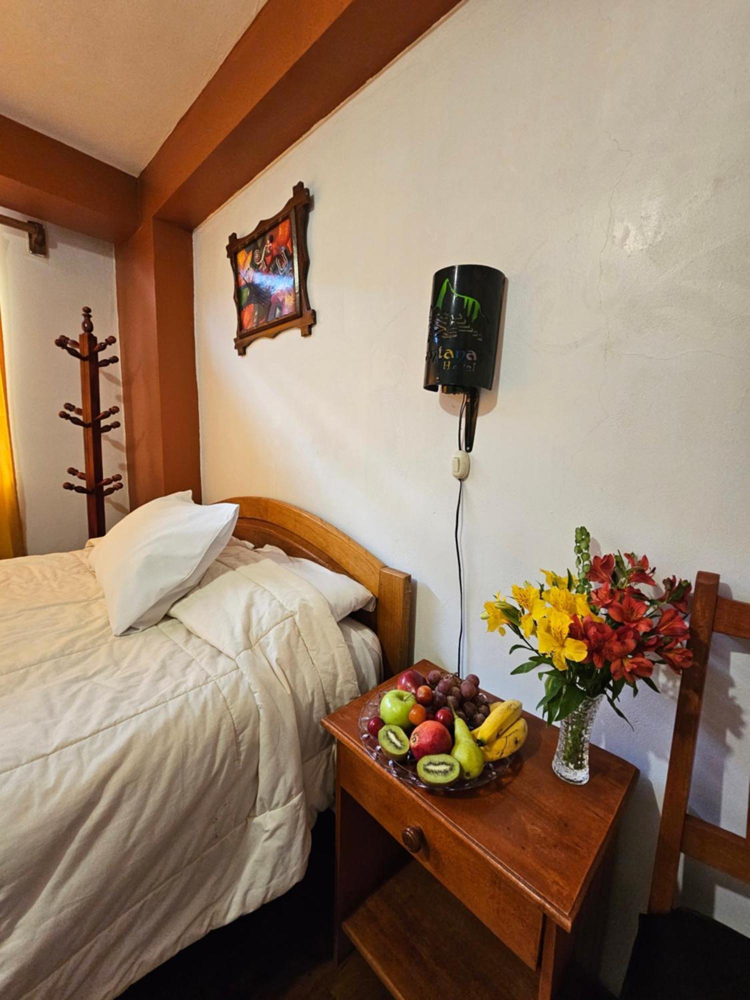Hostal Con Vista A La Ciudad Santa Ana Cusco Exteriör bild