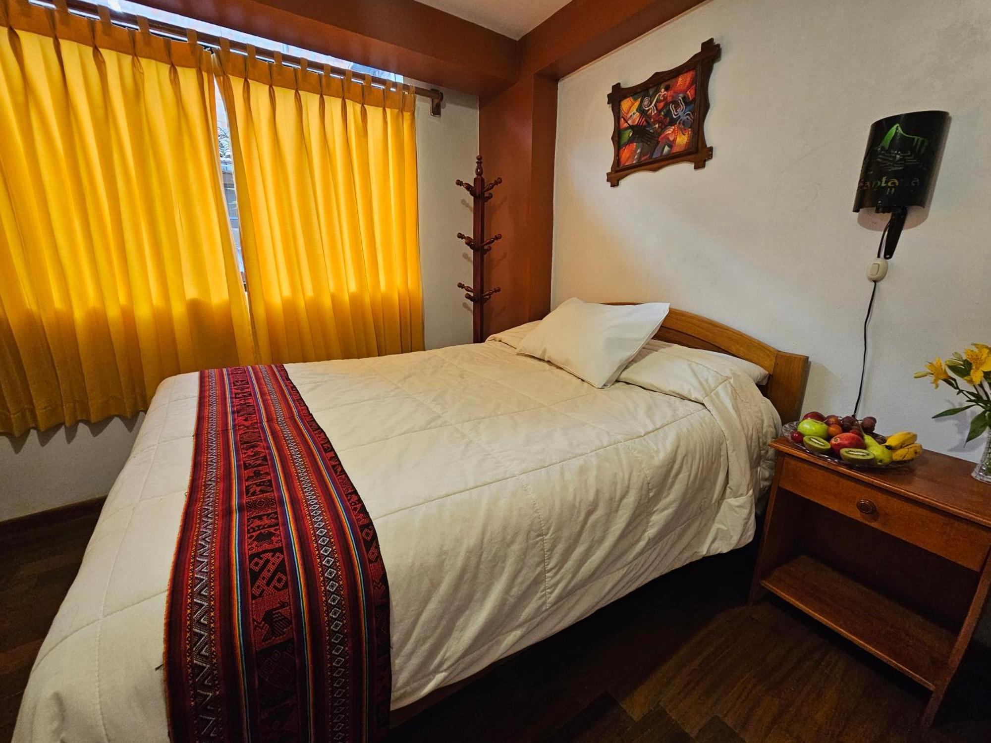 Hostal Con Vista A La Ciudad Santa Ana Cusco Exteriör bild