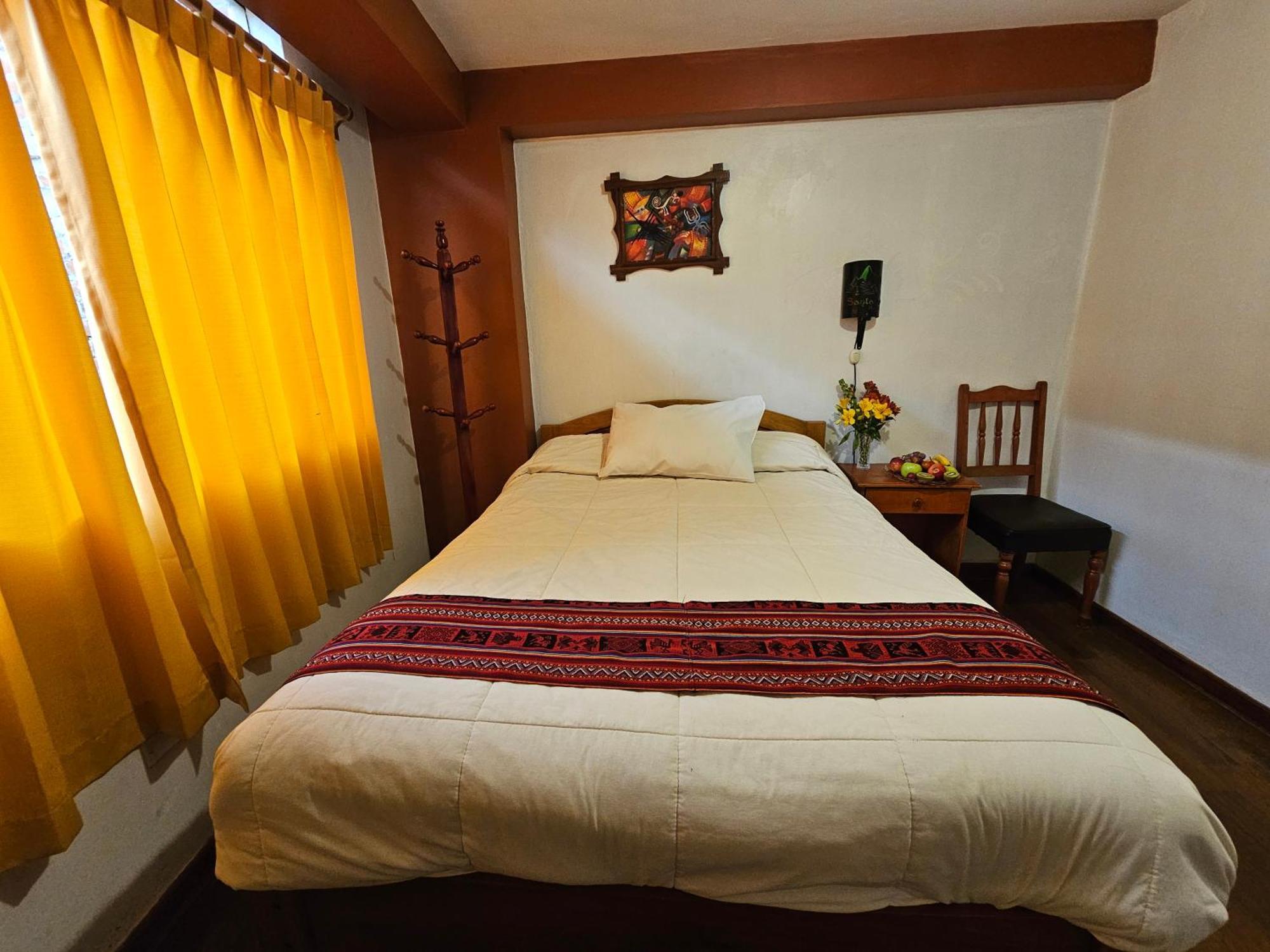 Hostal Con Vista A La Ciudad Santa Ana Cusco Exteriör bild