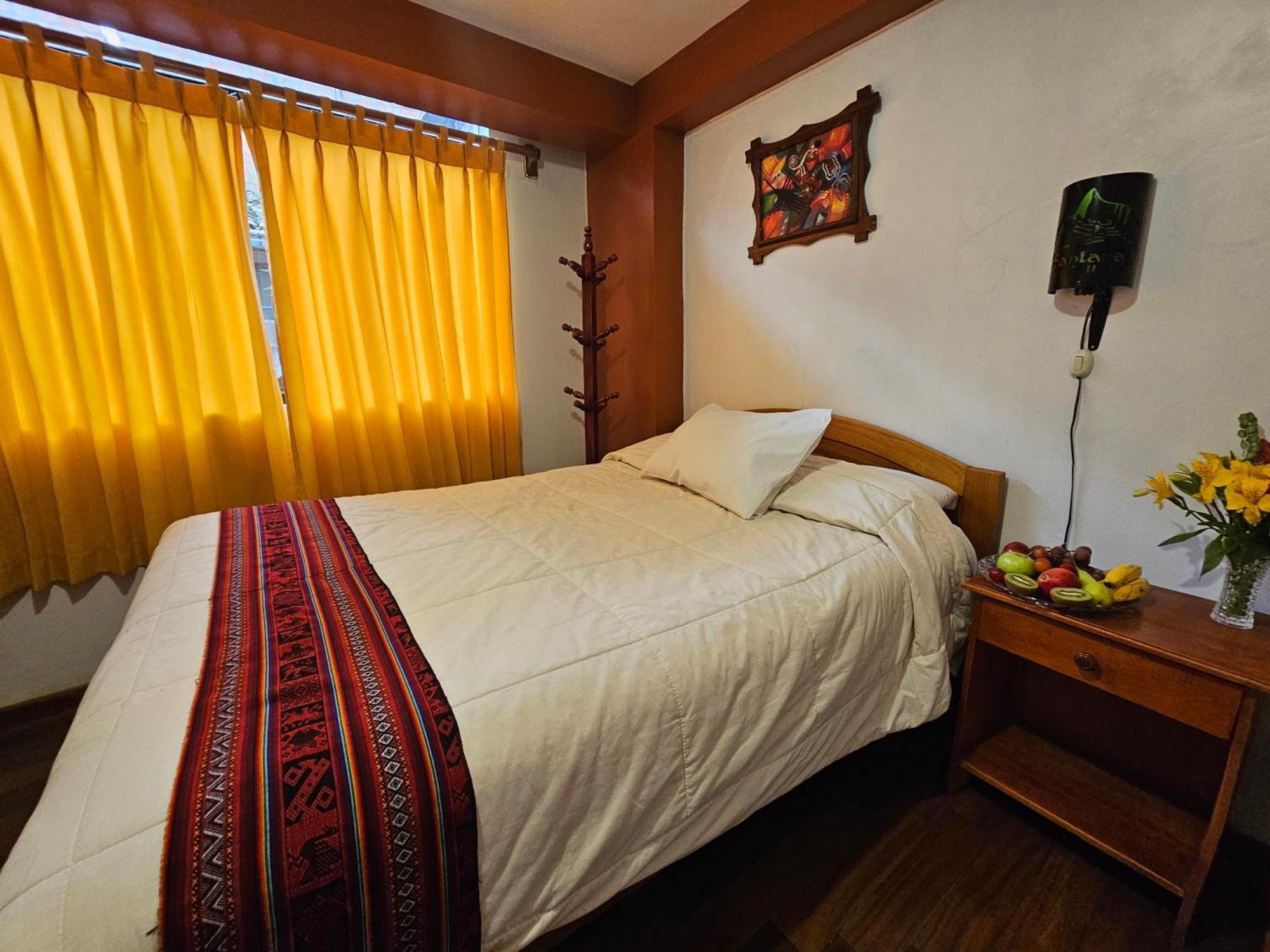 Hostal Con Vista A La Ciudad Santa Ana Cusco Exteriör bild