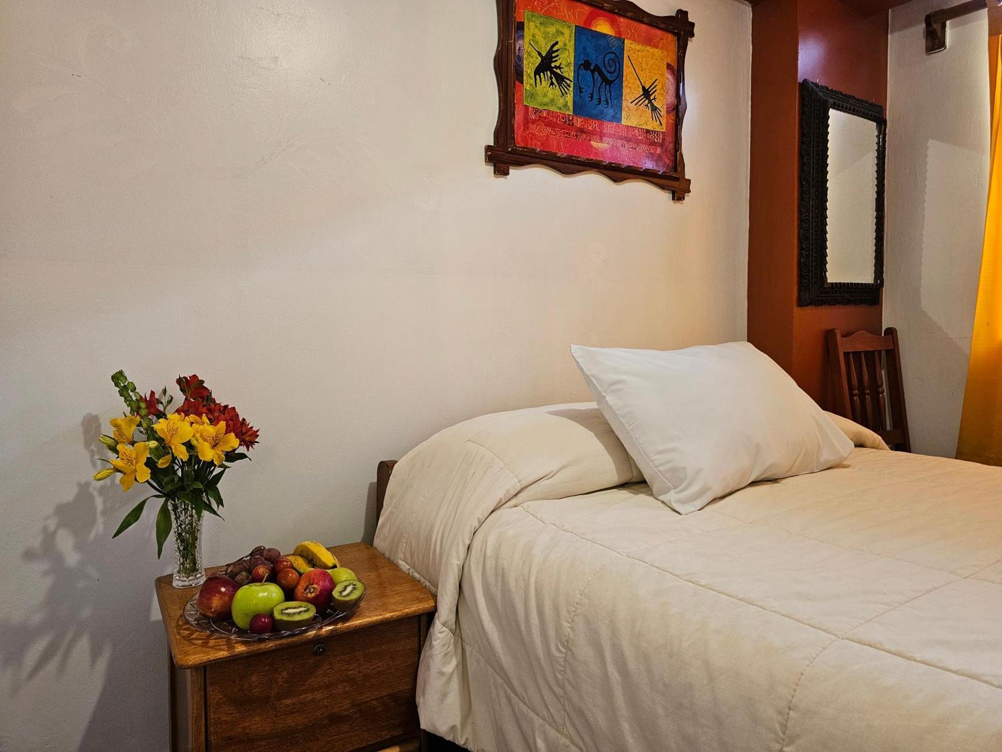 Hostal Con Vista A La Ciudad Santa Ana Cusco Exteriör bild