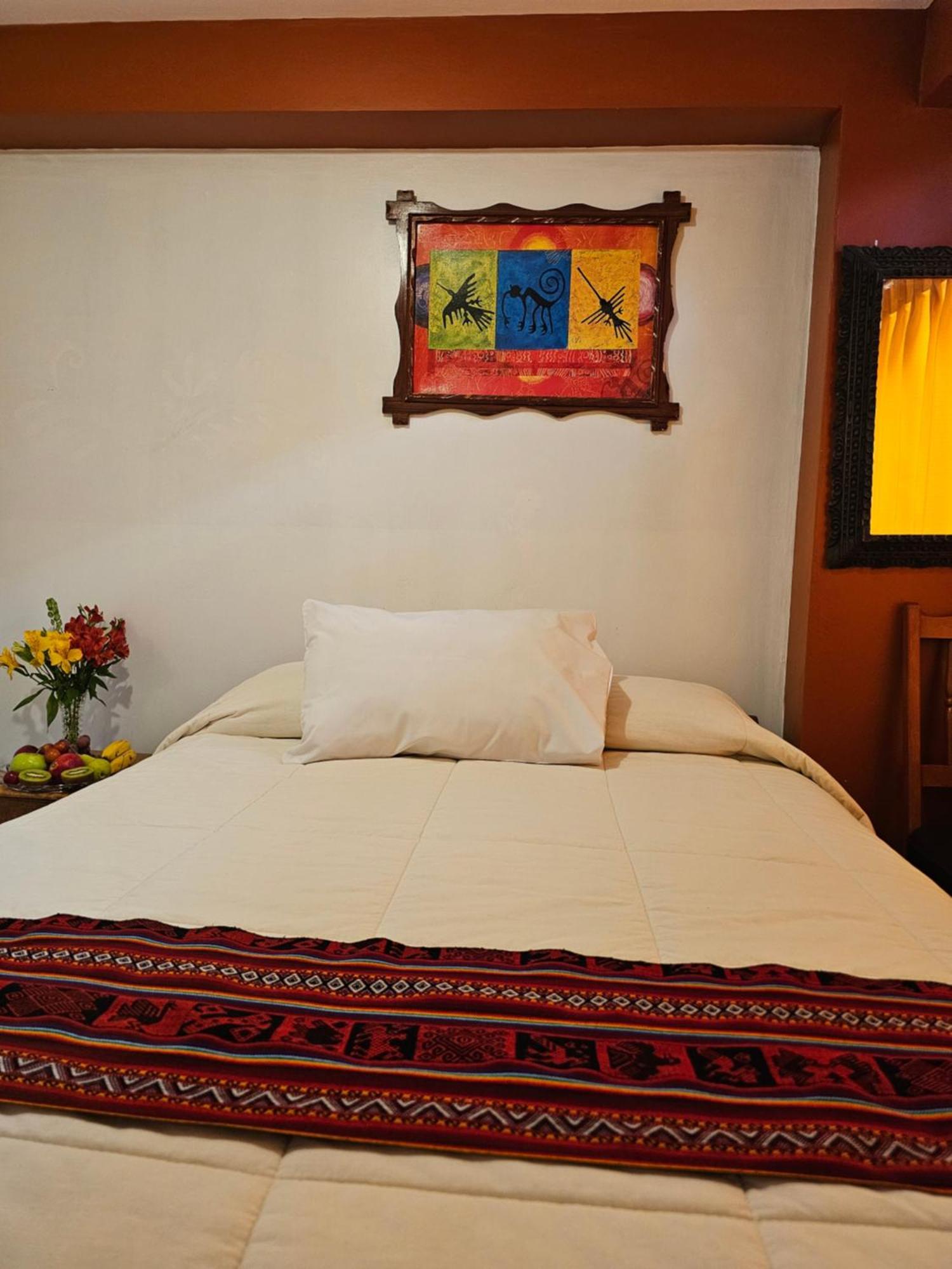 Hostal Con Vista A La Ciudad Santa Ana Cusco Exteriör bild
