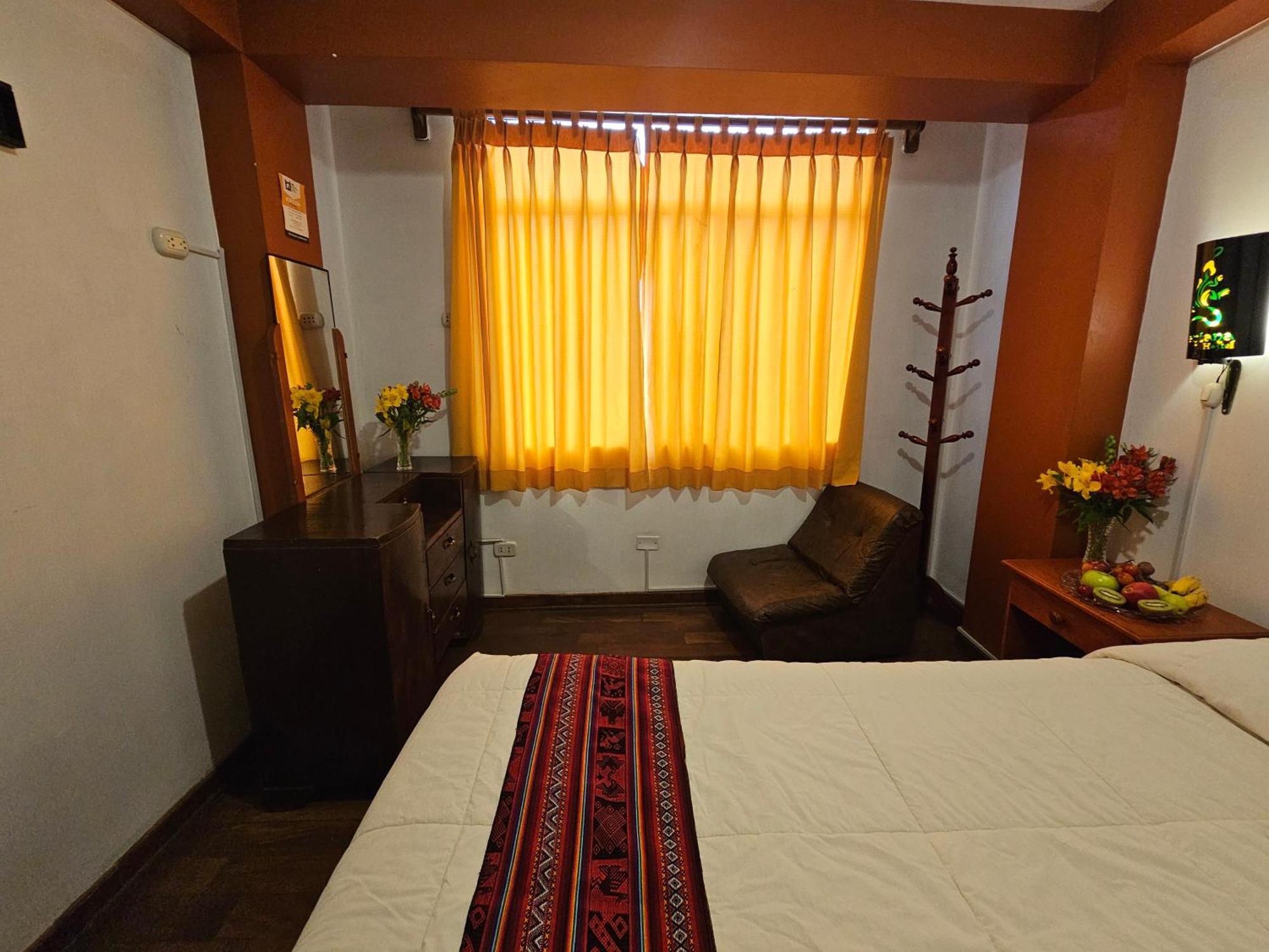Hostal Con Vista A La Ciudad Santa Ana Cusco Exteriör bild
