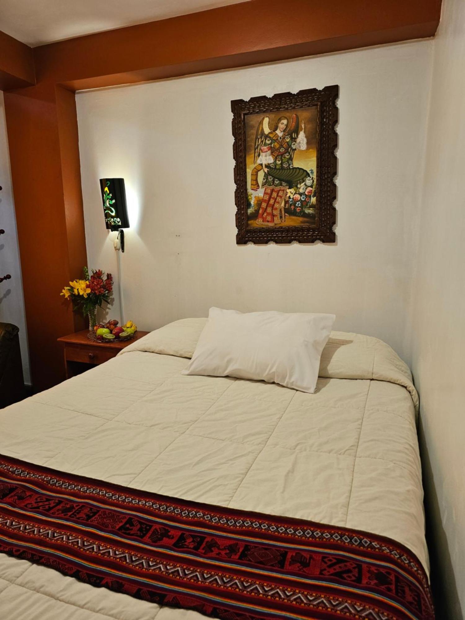 Hostal Con Vista A La Ciudad Santa Ana Cusco Exteriör bild