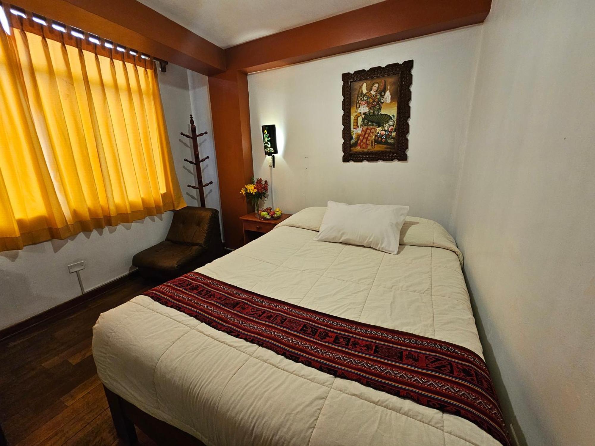 Hostal Con Vista A La Ciudad Santa Ana Cusco Exteriör bild