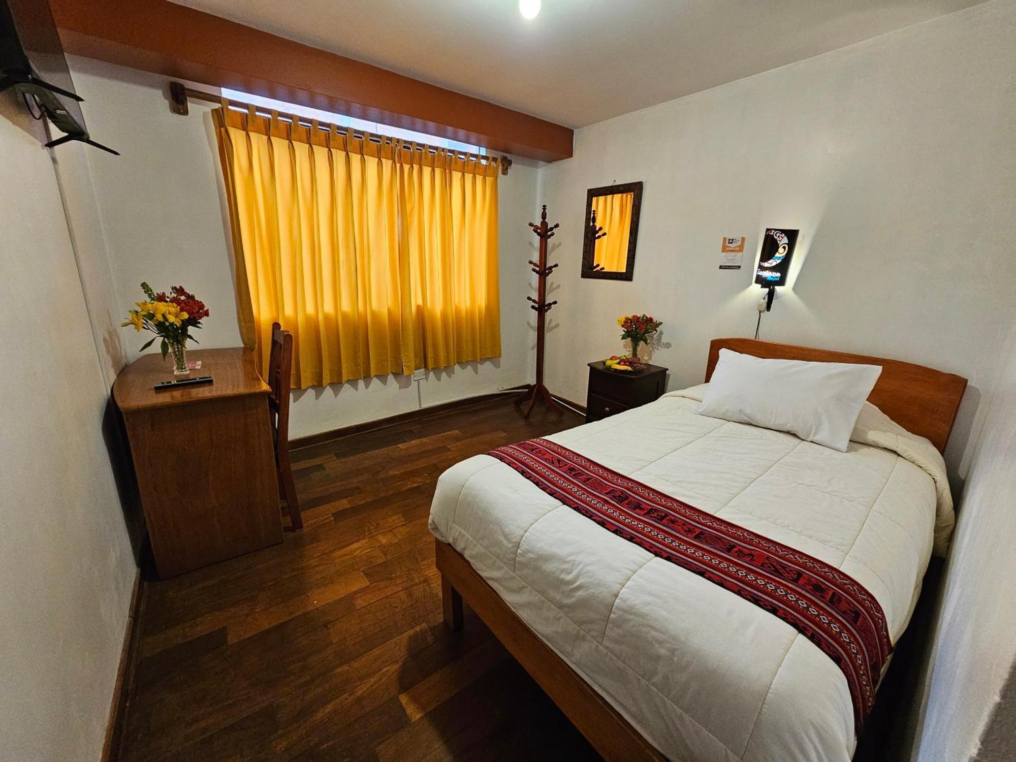 Hostal Con Vista A La Ciudad Santa Ana Cusco Exteriör bild