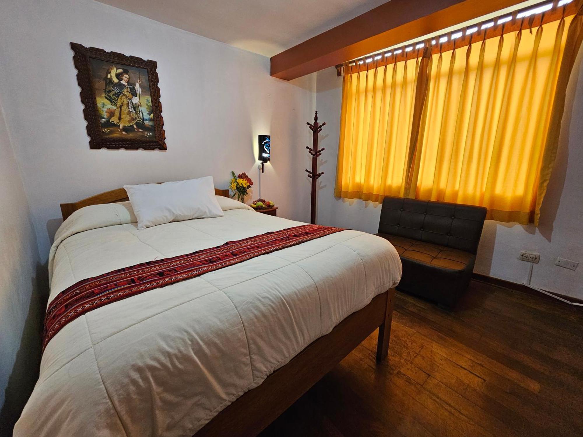 Hostal Con Vista A La Ciudad Santa Ana Cusco Exteriör bild