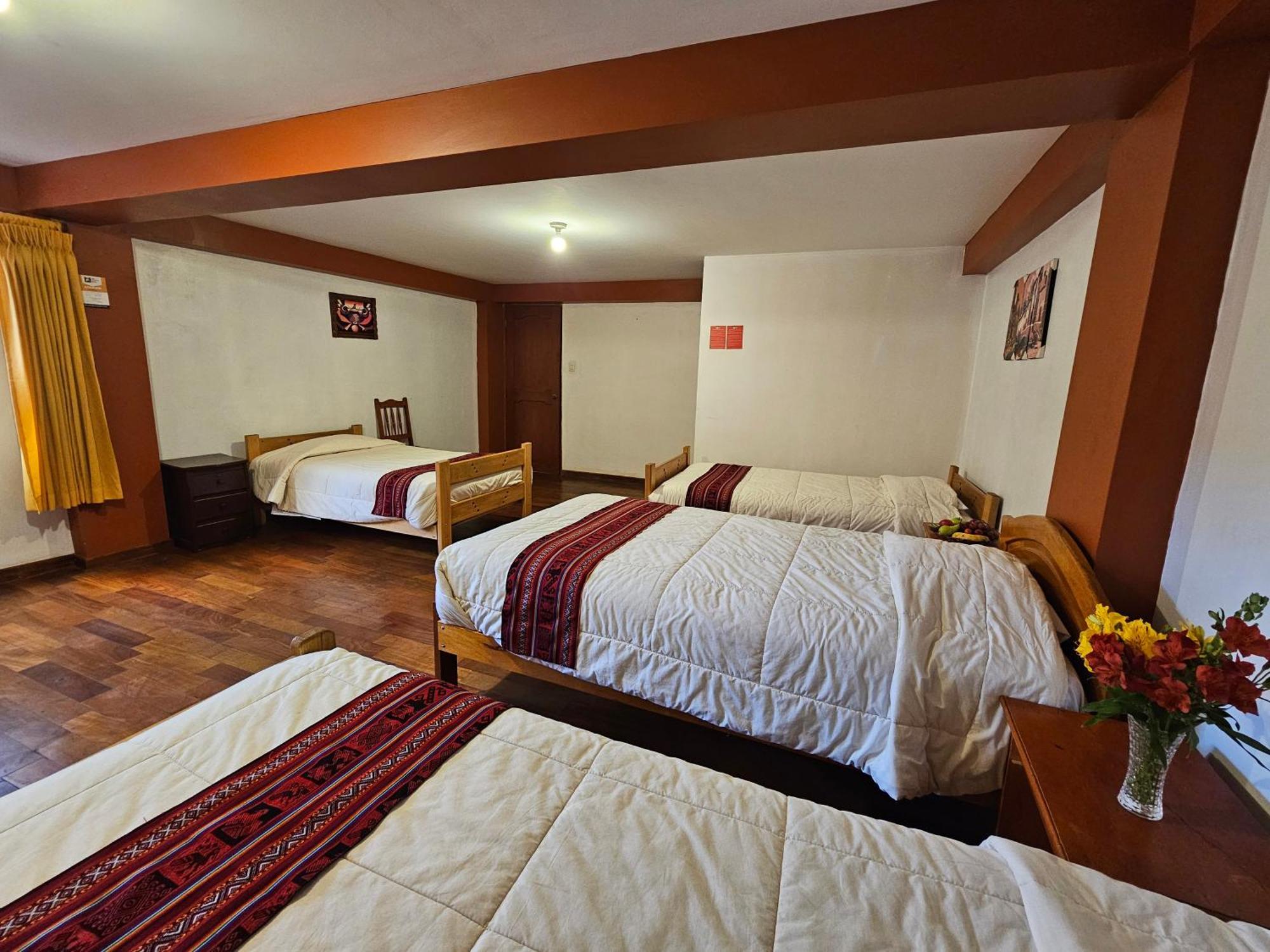 Hostal Con Vista A La Ciudad Santa Ana Cusco Exteriör bild