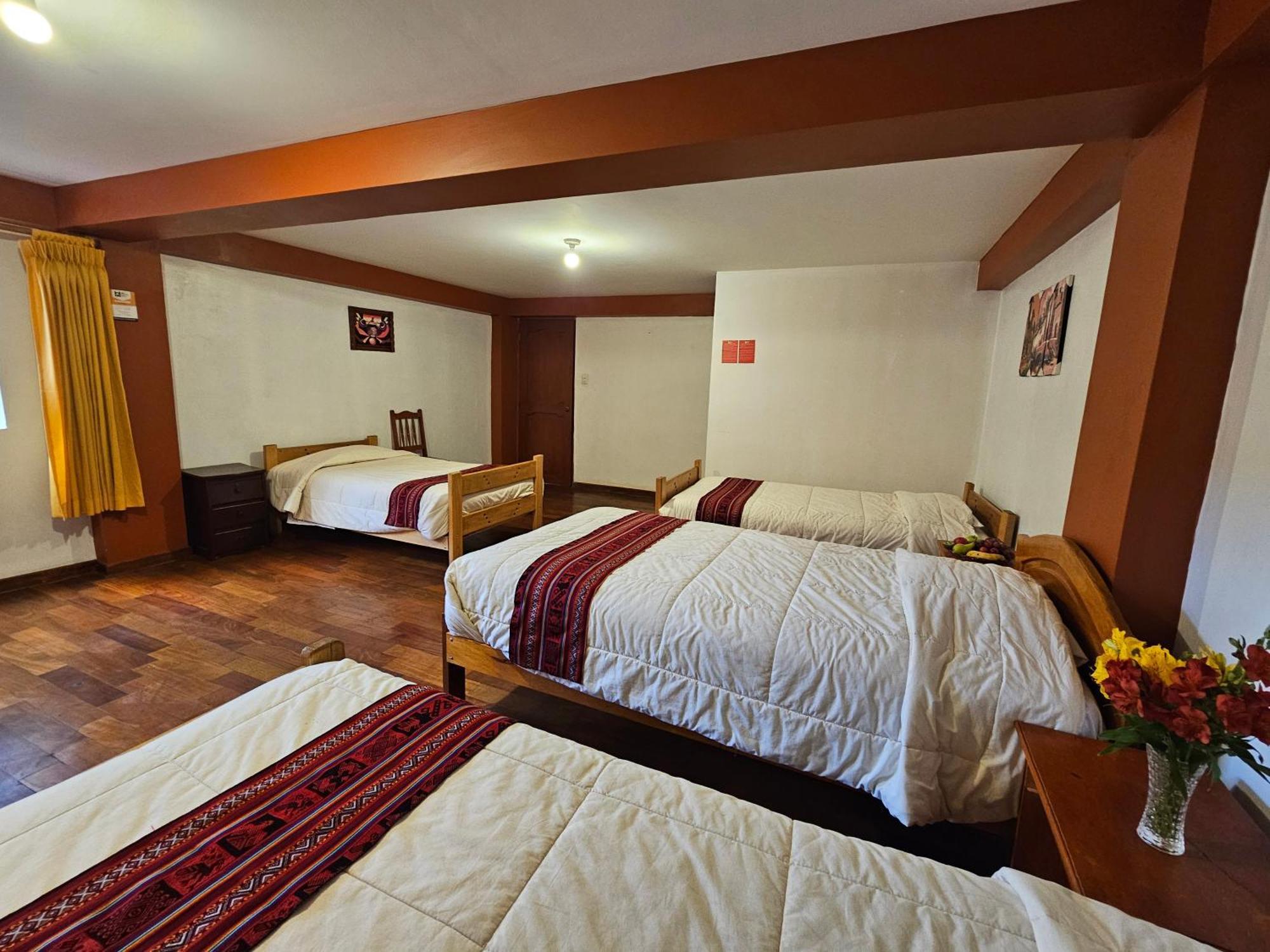 Hostal Con Vista A La Ciudad Santa Ana Cusco Exteriör bild