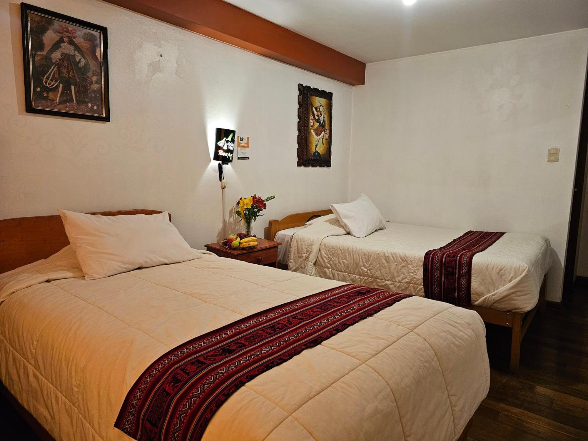 Hostal Con Vista A La Ciudad Santa Ana Cusco Exteriör bild