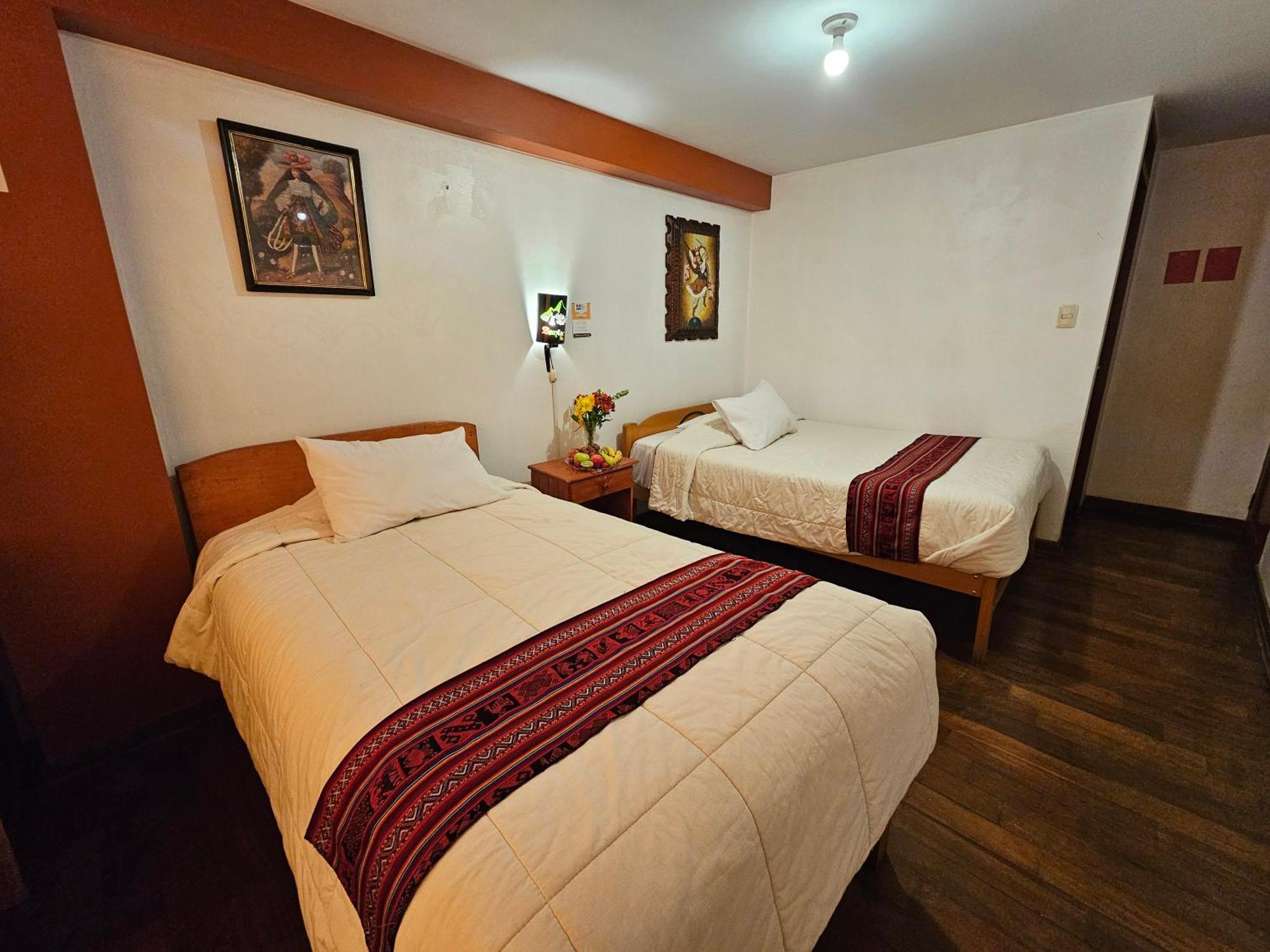 Hostal Con Vista A La Ciudad Santa Ana Cusco Exteriör bild
