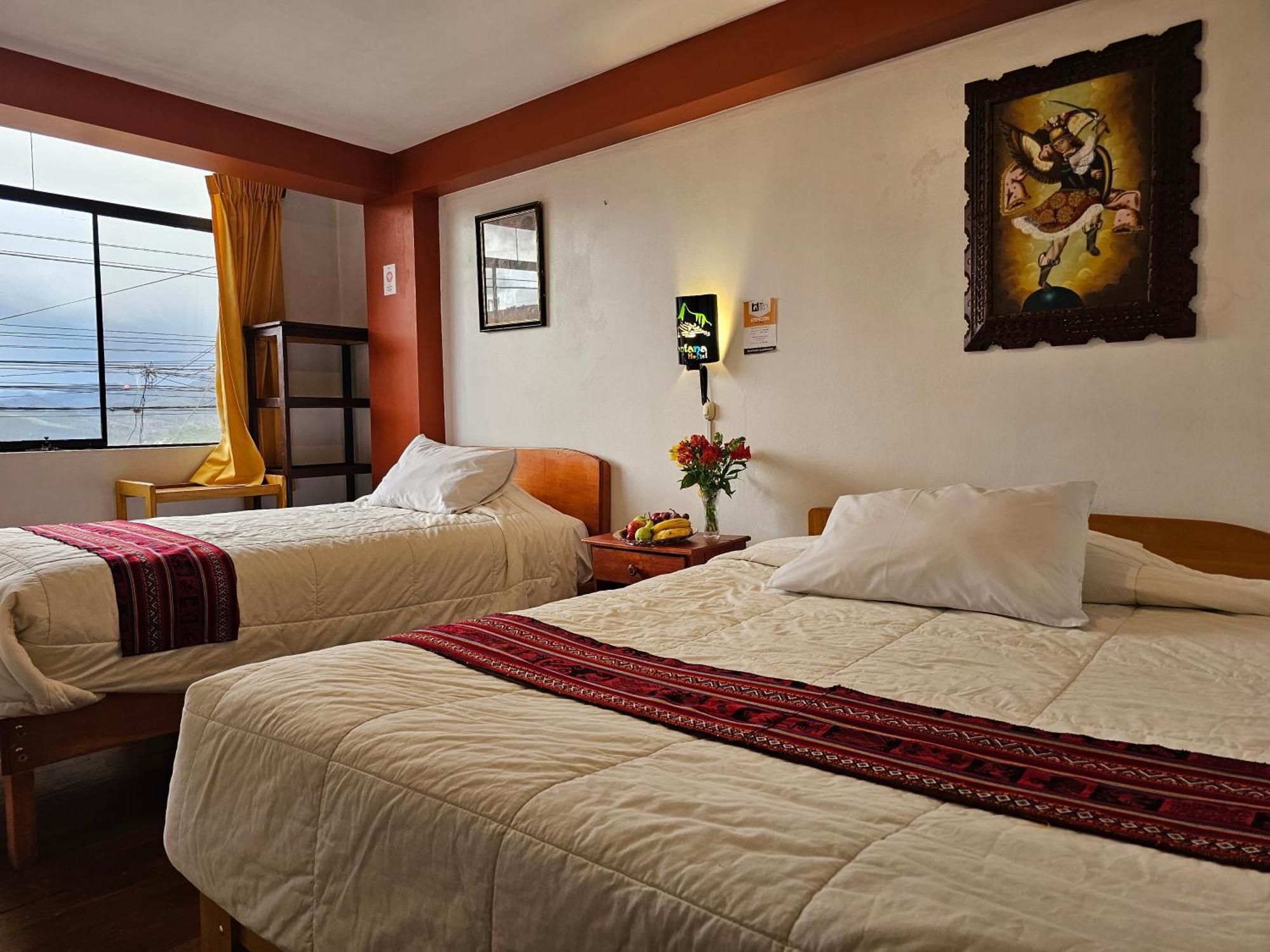 Hostal Con Vista A La Ciudad Santa Ana Cusco Exteriör bild