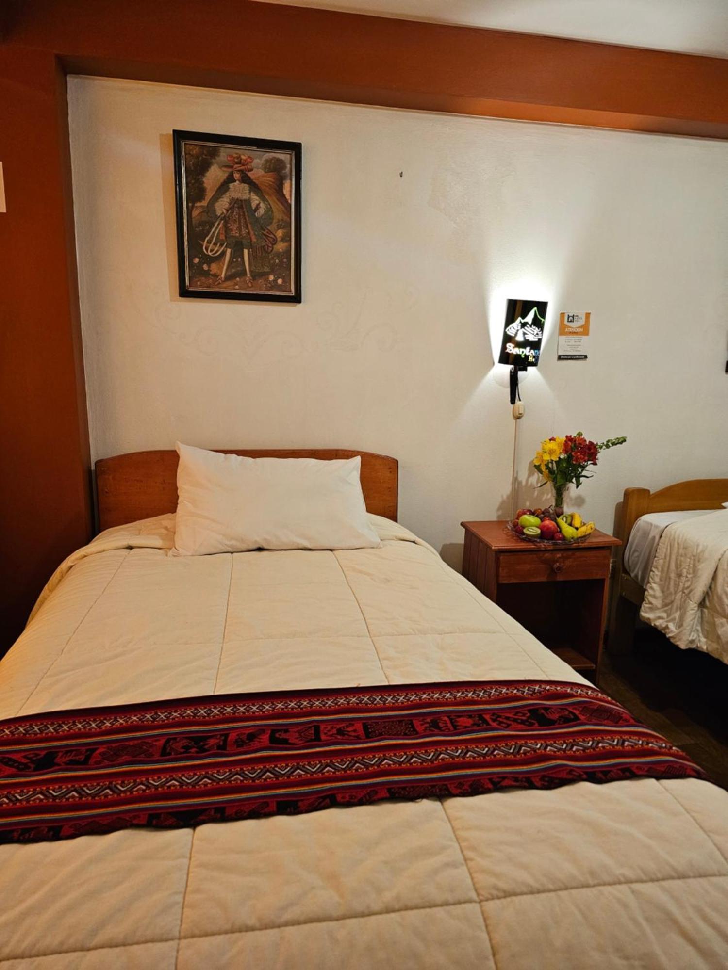 Hostal Con Vista A La Ciudad Santa Ana Cusco Exteriör bild